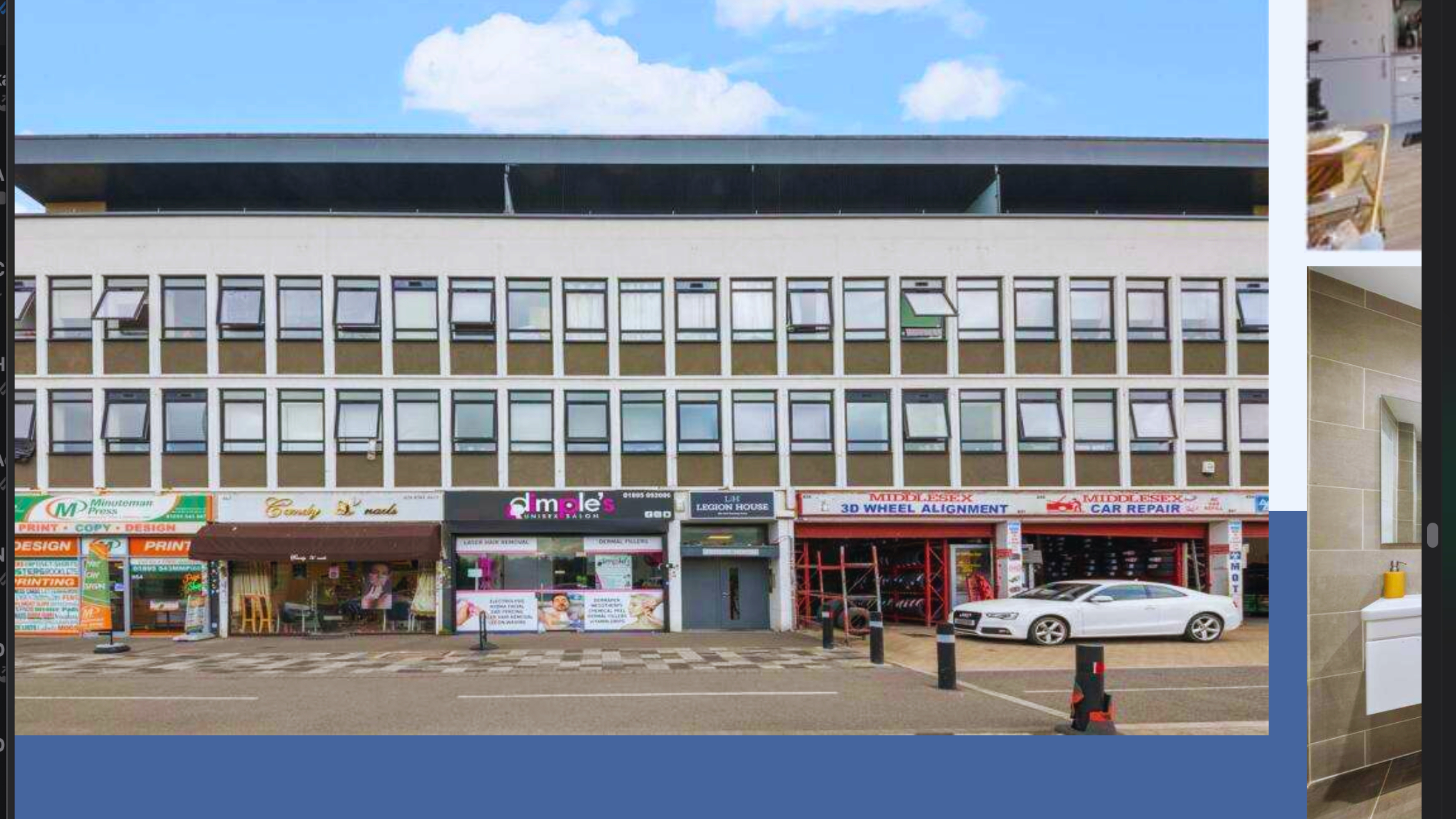 Commercial construction project